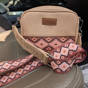 Wrangler Tan and Pink Women's Bag